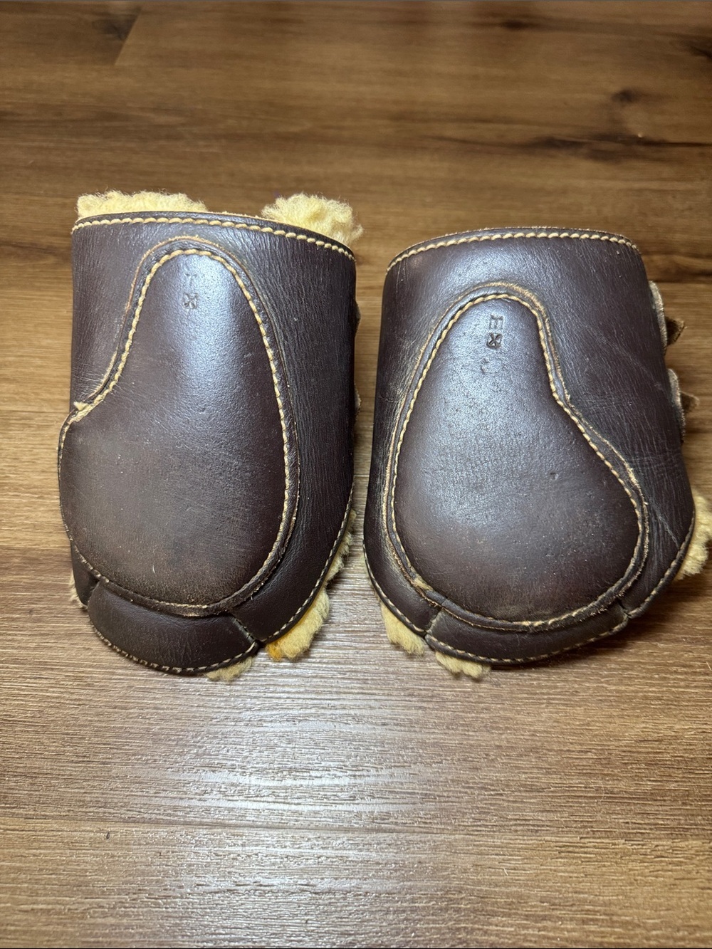 🐴 Leather and sheepskin hind eq boots 🐴